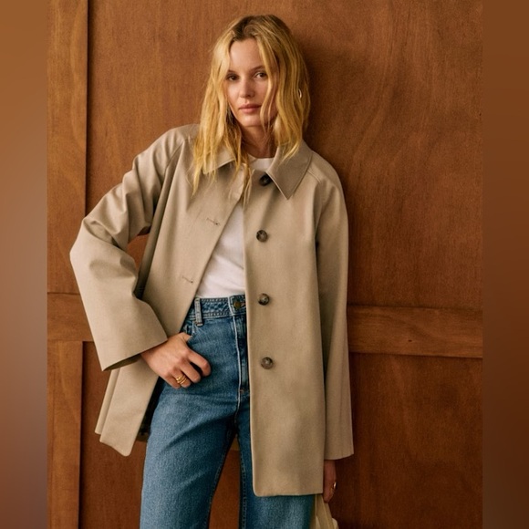 NWOT Sezane Carter Jacket, Size 34 / 2 - Picture 1 of 11